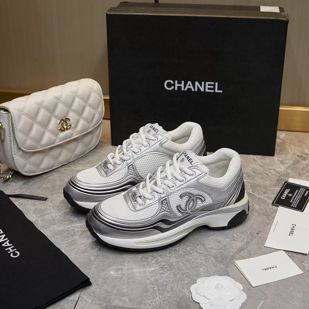 chanel decontractees chaussures pour femme s_1276142